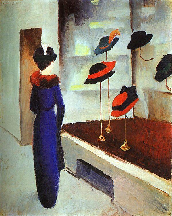 Milliner's Shop, August Macke